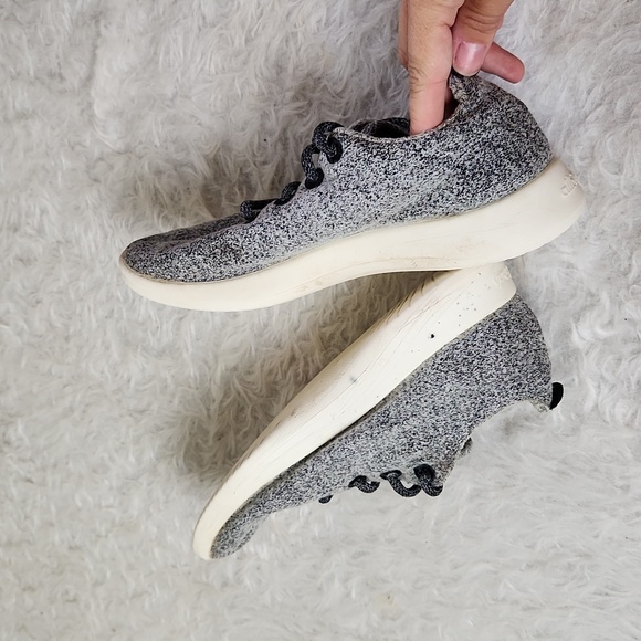 Allbirds wool runners gray sneakers tennis shoes women's 9 - Picture 5 of 7
